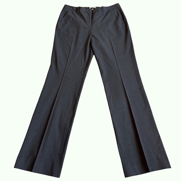 Halogen Dark Gray Tailored Trousers Size 8 Taylor Fit - Picture 1 of 5